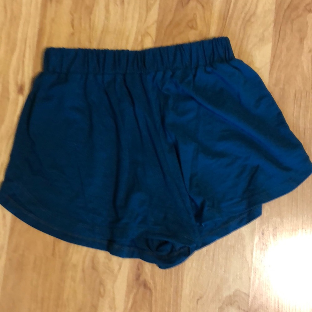 Encircled sleep shorts sapphire blue size xs/s
